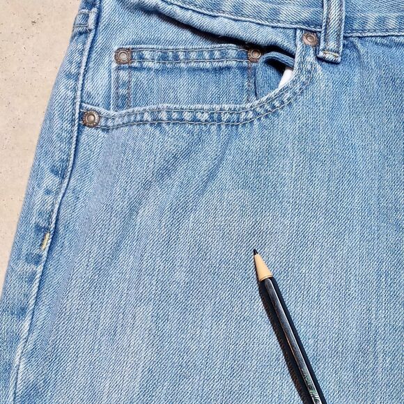 Old Navy Y2K Jeans Women's 16 Short Denim Curvy Bootcut Just Below Waist - Picture 2 of 10